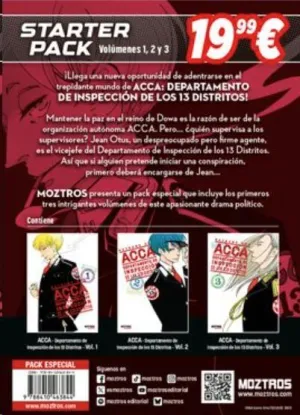 ACCA: DEPARTAMENTO DE INSPECCION DE LOS 13 DISTRITOS STARTER PACK