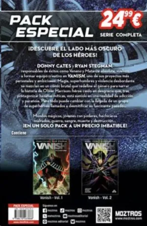 VANISH  PACK ESPECIAL 2 TOMOS