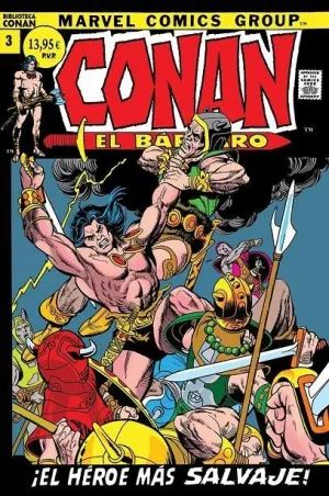 BIBLIOTECA CONAN. CONAN EL BARBARO #03