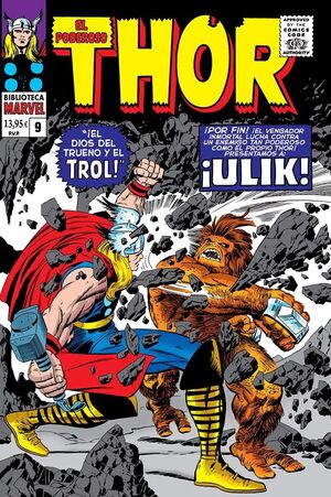 BIBLIOTECA MARVEL #64. EL PODEROSO THOR 9 (1967)