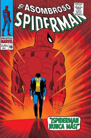 BIBLIOTECA MARVEL #65. EL ASOMBROSO SPIDERMAN 10 (1967)