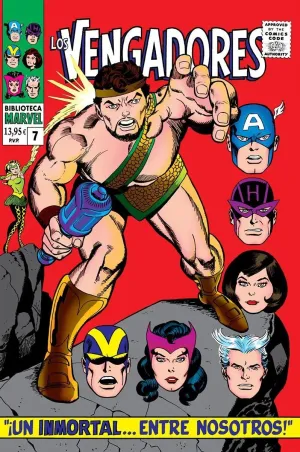 BIBLIOTECA MARVEL #068. LOS VENGADORES 07