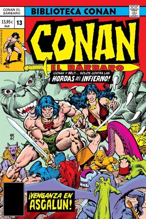 BIBLIOTECA CONAN. CONAN EL BARBARO #13 (1976-77)