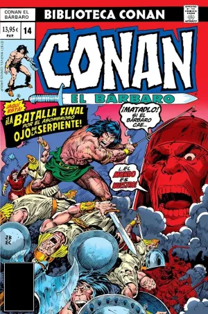 BIBLIOTECA CONAN. CONAN EL BARBARO #14 (1977-78)
