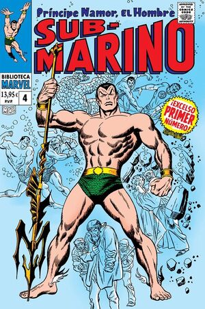 BIBLIOTECA MARVEL #81. NAMOR, EL HOMBRE SUBMARINO 4