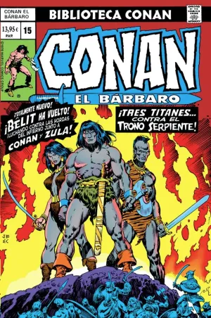 BIBLIOTECA CONAN. CONAN EL BARBARO #15