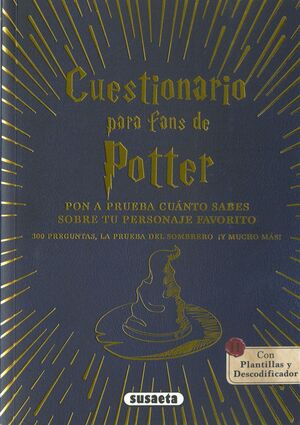 CUESTIONARIO PARA FANS DE POTTER. PON A PRUEBA CUÁNTO SABES DE TU PERSONAJE FAVO