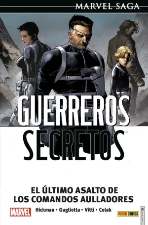 MARVEL SAGA #124. GUERREROS SECRETOS #04. EL ÚLTIMO ASALTO DE LOS COMANDOS AULLADORES