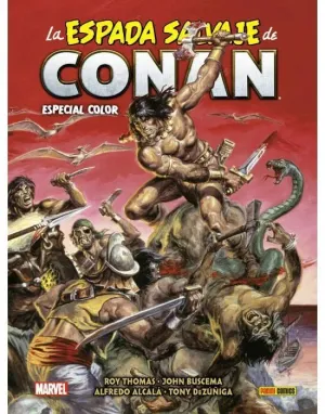 BIBLIOTECA CONAN. LA ESPADA SALVAJE DE CONAN / ESPECIAL COLOR MARVEL COMICS