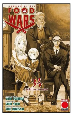 FOOD WARS #34. CUCHILLOS CRUZADOS