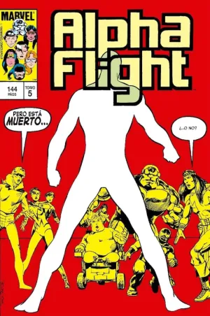 BIBLIOTECA ALPHA FLIGHT #05.  1985: ALPHA FLIGHT 25-29 SECRET WARS II 4 USA