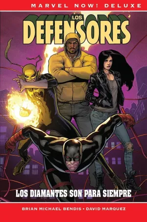 LOS DEFENSORES DE B. MICHAEL BENDIS. LOS DIAMANTES SON PARA SIEMPRE (MARVEL NOW! DELUXE)