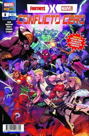 FORTNITE X MARVEL: CONFLICTO CERO #05