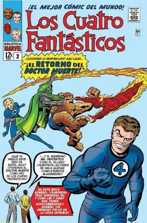BIBLIOTECA MARVEL #005. LOS CUATRO FANTASTICOS 02