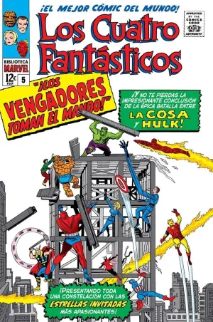 BIBLIOTECA MARVEL #14. LOS CUATRO FANTASTICOS 05