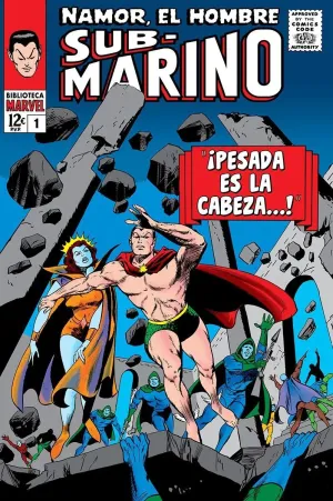 BIBLIOTECA MARVEL #34. NAMOR, EL HOMBRE SUBMARINO 01