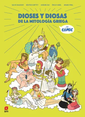 DIOSES Y DIOSAS DE LA MITOLOGÍA GRIEGA EN COMIC