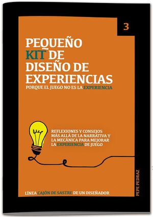 PEQUEÑO KIT DE DISEÑO DE EXPERIENCIAS JDR