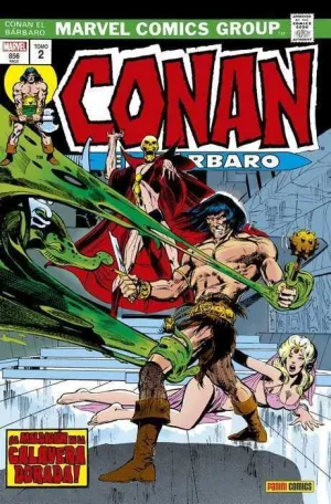 CONAN EL BARBARO: LA ETAPA MARVEL ORIGINAL #02. LA MALDICION DE LA CALAVERA DORADA