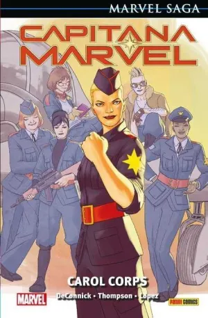 MARVEL SAGA #100. CAPITANA MARVEL 06: CAROL CORPS