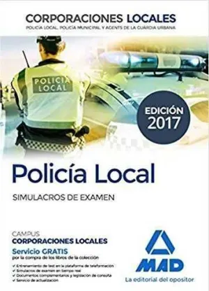 POLICIA LOCAL: SIMULACROS DE EXAMEN