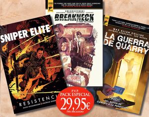 PACK ESPECIAL: SNIPER ELITE. BREAKNECK. LA GUERRA DE QUARRY