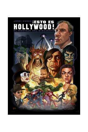 ¡ ESTO ES HOLLYWOOD ! EL MONTAJE DEL DIBUJANTE