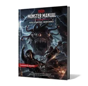 DUNGEONS & DRAGONS: MONSTER MANUAL - MANUAL DE MONSTRUOS EDICION ESPAÑOLA DUNGEONS & DRAGONS: MONSTER MANUAL - MANUAL DE MONSTRUOS EDICION ESPAÑOLA