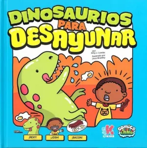 COMICS LAND. DINOSAURIOS PARA DESAYUNAR