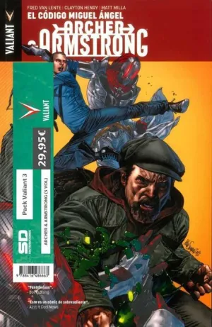 PACK VALIANT 03. ARCHER & ARMSTRONG (5 VOL)