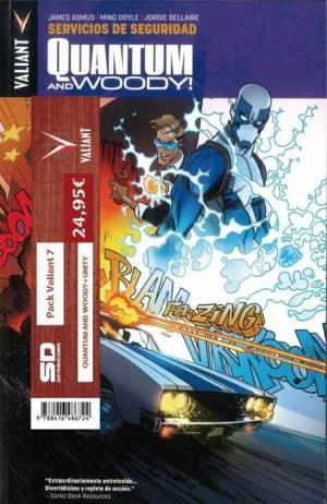 PACK VALIANT 07. QUANTUM AND WOODY + UNITY