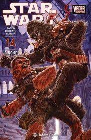 STAR WARS #014 (VADER DERRIBADO 5 DE 6)