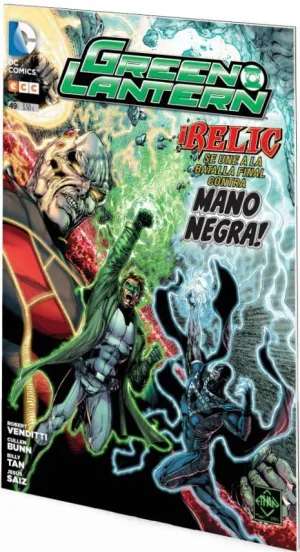 GREEN LANTERN #049. RELIC SE UNE A LA BATALLA FINAL CONTRA MANO NEGRA!