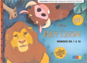 EL REY LEON: NUMEROS DEL 1 AL 10