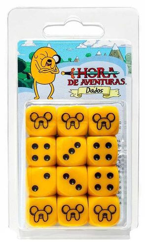 HORA DE AVENTURAS JDR DADOS DE JAKE