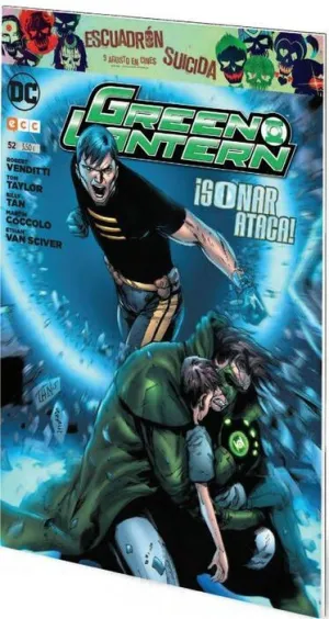 GREEN LANTERN #052. SONAR ATACA!