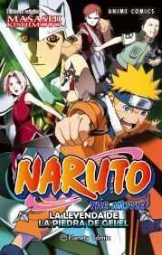 NARUTO ANIME COMIC #03 LA LEYENDA DE LA PIEDRA DE GELEL