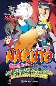 NARUTO ANIME COMIC #04 LOS GUARDIANES DEL IMPERIO DE LA LUNA CRECIENTE