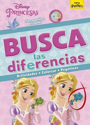 PRINCESAS DISNEY. BUSCA LAS DIFERENCIAS