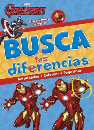 LOS VENGADORES: BUSCA LAS DIFERENCIAS