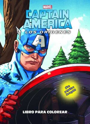 CAPITAN AMERICA. LOS ORIGENES: LIBRO PARA COLOREAR