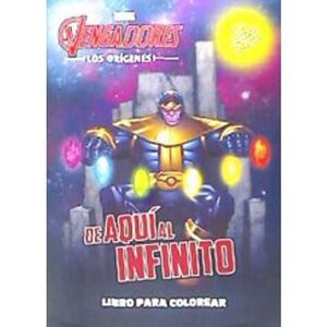 LOS VENGADORES. LOS ORIGENES: LIBRO PARA COLOREAR