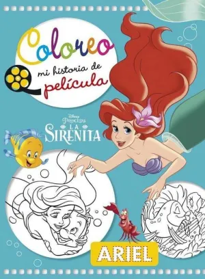 LA SIRENITA. COLOREO MI HISTORIA DE PELICULA