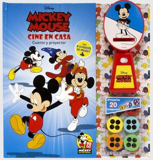 MICKEY MOUSE. CINE EN CASA: CUENTO Y PROYECTOR