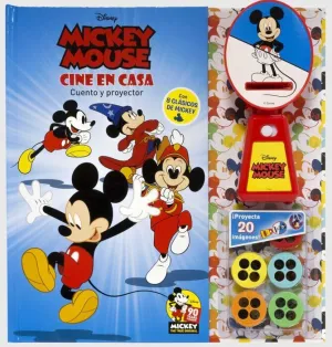 MICKEY MOUSE. CINE EN CASA: CUENTO Y PROYECTOR MICKEY MOUSE. CINE EN CASA: CUENTO Y PROYECTOR