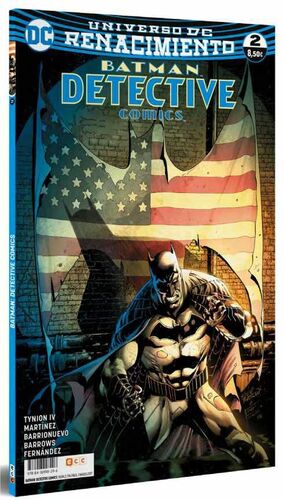 BATMAN: DETECTIVE COMICS #02 UNIVERSO DC RENACIMIENTO
