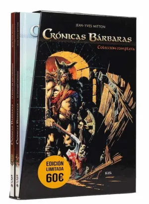 COFRE CRONICAS BARBARAS. COLECCION COMPLETA