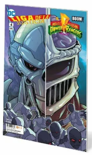LIGA DE LA JUSTICIA / POWER RANGERS #04