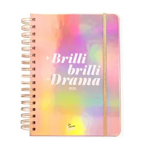 AGENDA DIA / PAGINA 2020 LA VECINA RUBIA + BRILLI BRILLI - DRAMA