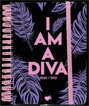 AGENDA ESCOLAR 2020-2021 LA VECINA RUBIA I AM A DIVA